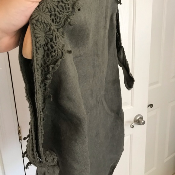 Genuine linen shirt - women’s L - Picture 3 of 4